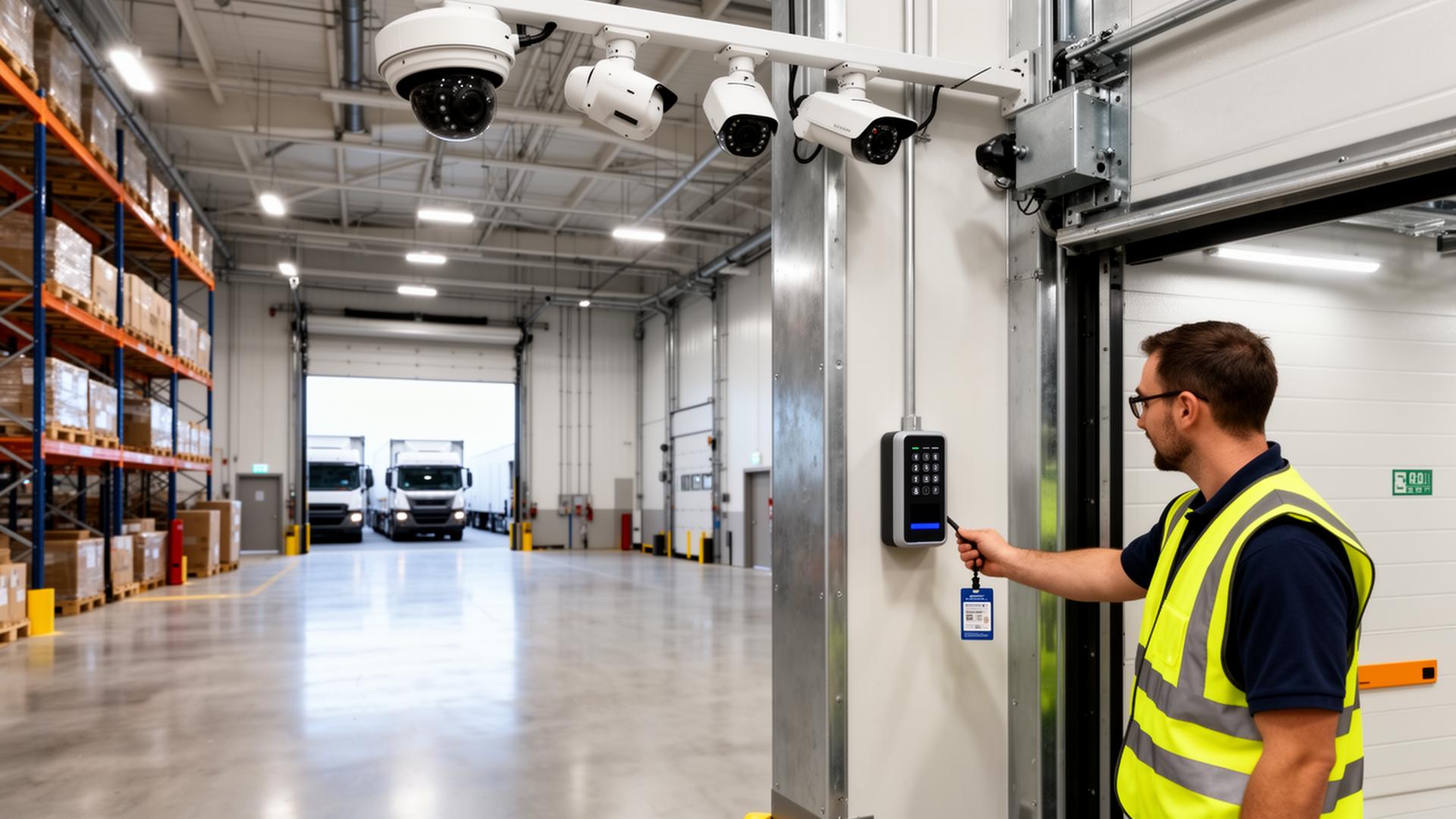 Security Cameras and Access Control: Protecting Warehouses and Manufacturing Facilities